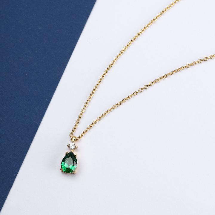 Immagine prodotto Morellato Collana Tesori placcata oro con zirconi SAIW190 (Argento 925)