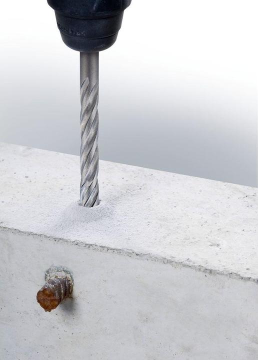 Actual product image Alpen Hammer drill bit set Force X 3-part SDS-plus plastic box (6,0, 8,0)