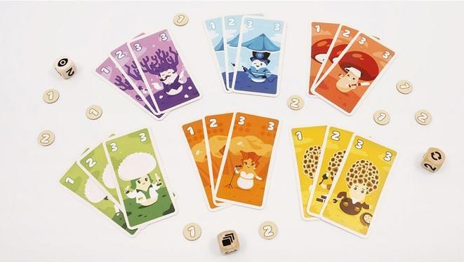 Actual product image Helvetiq Kinoko (Dutch, English, French, German, Italian, Spanish, 2 - 4 Players)