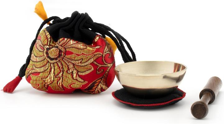 Image du produit Klangschalen-Center Klangschale im Beutel rot mini (Bol chantant)