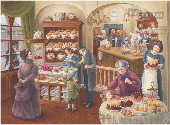 Produktbild Pappnoptikum 1089 - Nostalgische Weihnachtsbäckerei (Adventskalender)