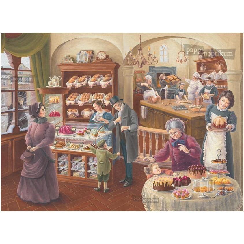 Pappnoptikum 1089 - Nostalgische Weihnachtsbäckerei (Adventskalender)