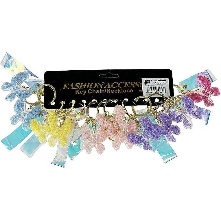 Adar, Portachiavi, Schmetterlings-Schlüsselanhänger mit Anhänger (12 Stück)