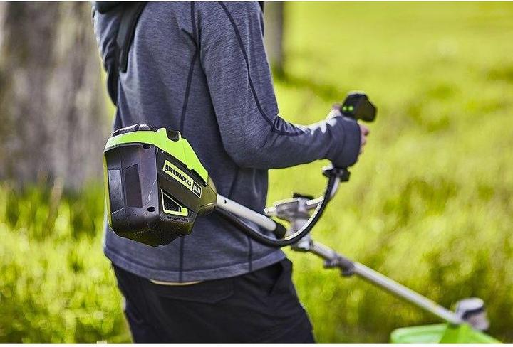 Image du produit Greenworks GD60BCB (Fils coupe-herbe, Lame de coupe en métal)