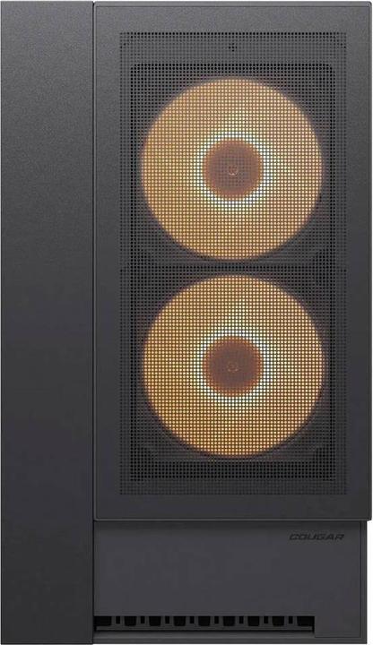Actual product image Cougar Gehäuse Midi-Tower OmnyX, ARGB, Schwarz (mATX, Mini-ITX, ATX)