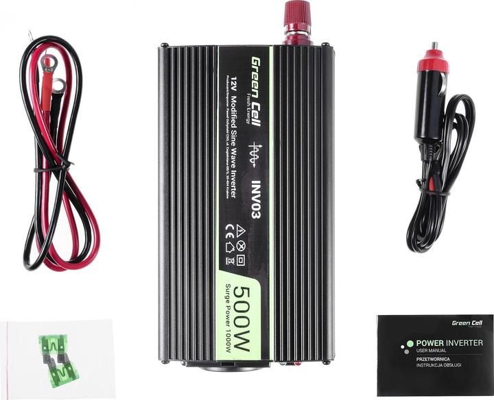Actual product image GreenCell Voltage Car Inverter