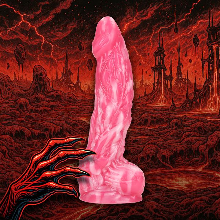 Produktbild Ouch! Imp Demon - Silicone Dildo - Red