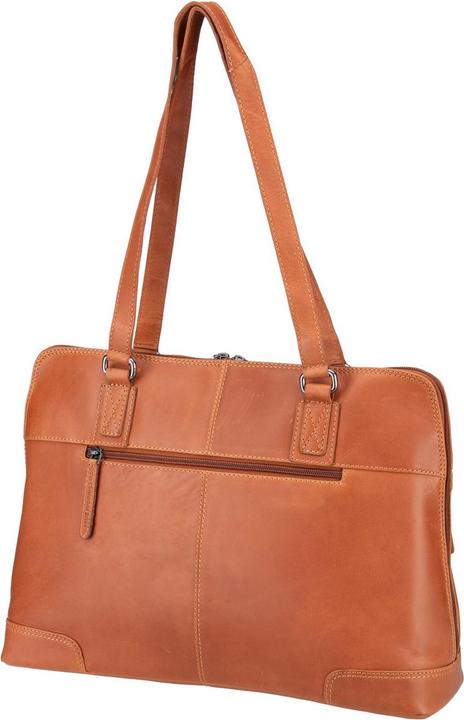 Produktbild The Chesterfield Brand Branson Schultertasche Leder 37 cm Laptopfach