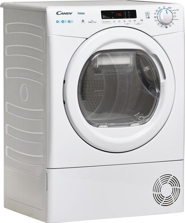 Actual product image Candy Smart CRE H9A2DE-S tumble dryer Free installation Front loading 9 kg A++ White (9 kg)