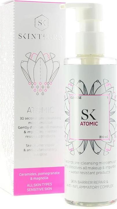 Actual product image Skintegra Atomic Gentle Makeup Remover Cleansing Oil, 200 Ml (Cleansing oil, 200 ml)