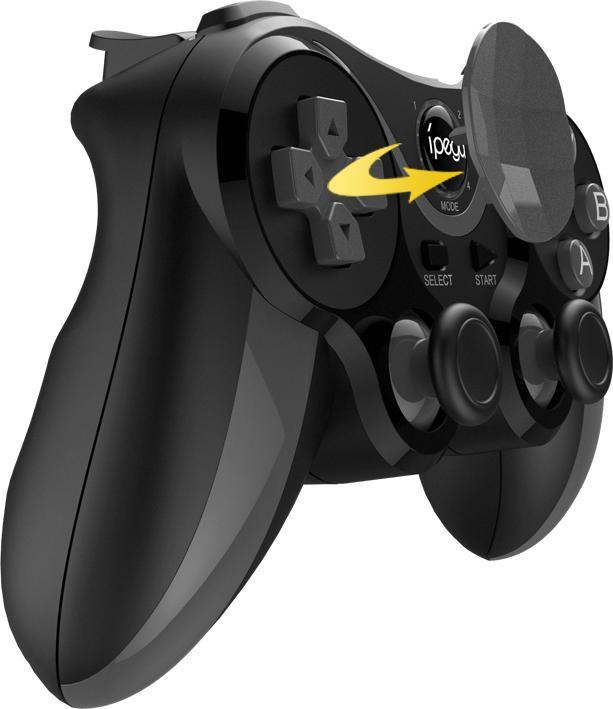 Actual product image iPega Black Kingkong PG-9128 Wireless Gaming Controller (Android, PC, iOS, PS3)