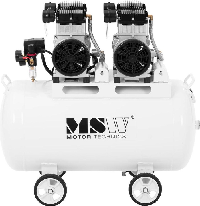 Image du produit MSW Compresseur sans huile - 100 L - 3000 W (8 bar, 100 l)