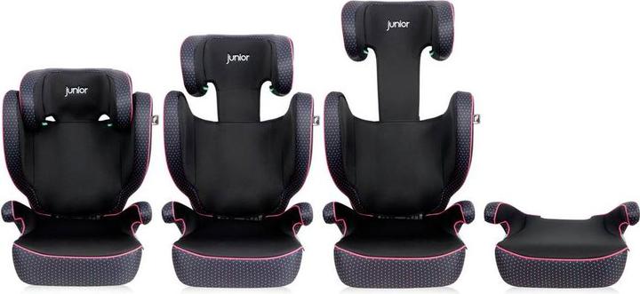 Actual product image Petex Basic Plus 1602 pink HDPE according to ECE R129 Child seat pink (Booster seat, Child seat, ECE R129/i-Size Standard)