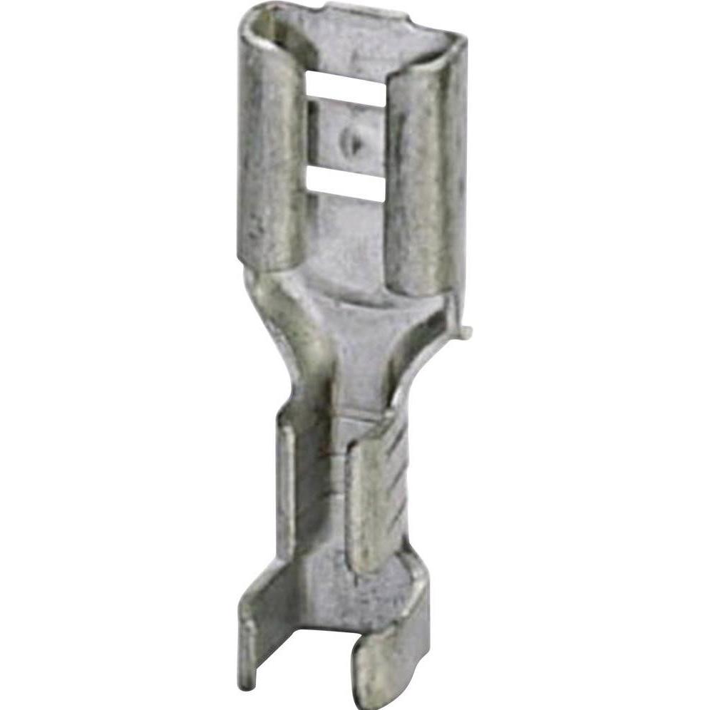 Phoenix Contact Flachsteckhülse Steckbreite: 4.8 mm Steckdicke: 0.8 mm 180 ° Unisoliert Metall 3240155 100 St., Elektron...