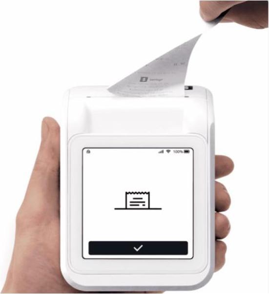 Actual product image SumUp Solo card reader with printer