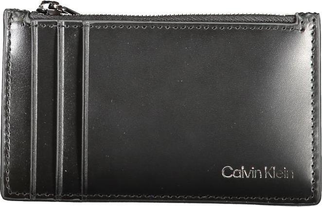 Actual product image Calvin Klein Nero Leather Mens Wallet