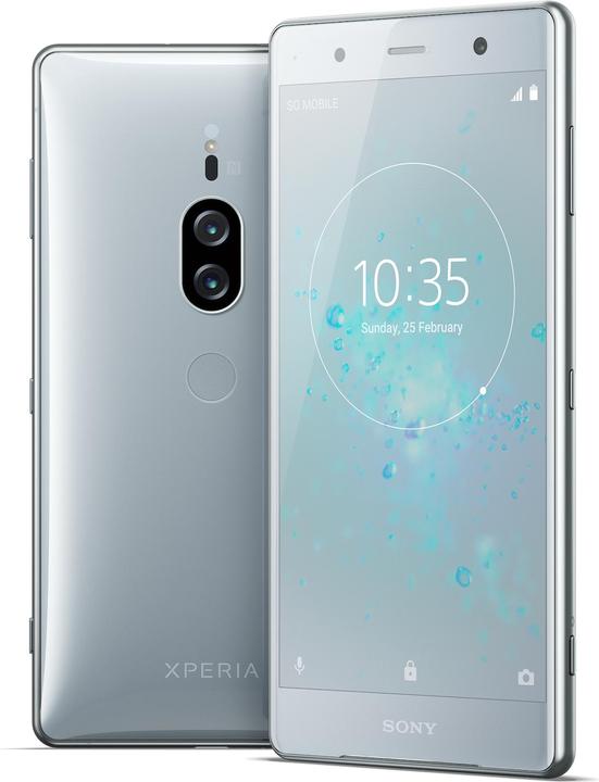 Sony Xperia XZ2 Premium (64 GB, Chrome Silver, 5.80", Single SIM, 4G)