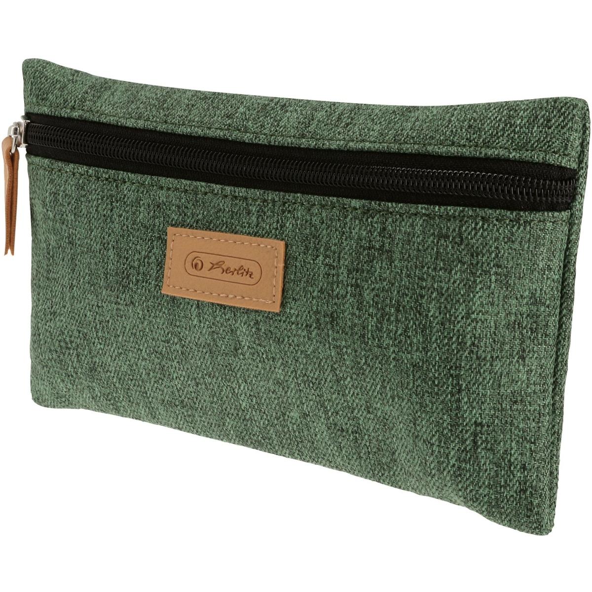 Herlitz, Etui, Faulenzer flach GREENline RPET Knit