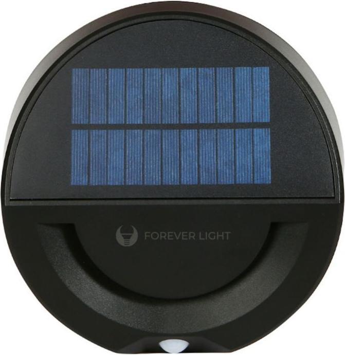 Actual product image Forever Light SUNARI Solar Lamp LED FLS-13 32*SMD PIR 6W 300lm 3000K 1200mAh Li-ion (300 lm, IP65)