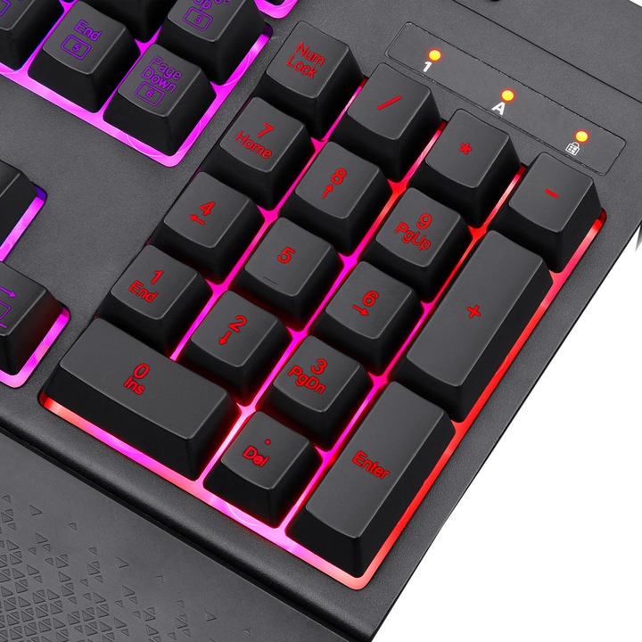 Produktbild Redragon SHIVA RGB Tastatur (US, Kabelgebunden)