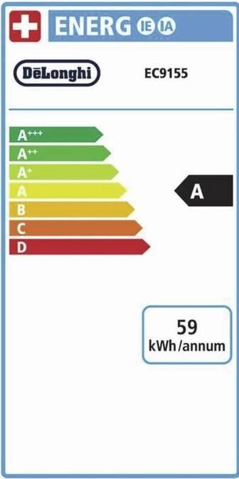 Energy Label De'Longhi La Specialista Arte
