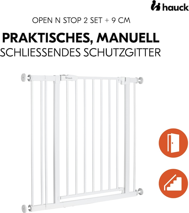 Produktbild Hauck Open N Stop 2 + 9cm White (84 cm)