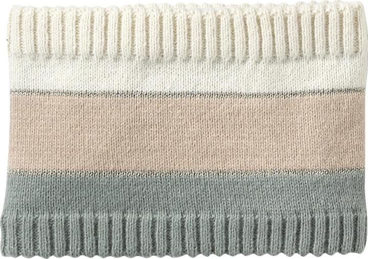 Produktbild Vertbaudet Mädchen-Set: Mütze, Rundschal & 2-in-1-Handschuhe, Colorblock (128, 140)