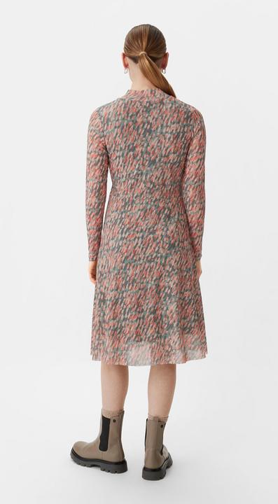 Produktbild Comma Kleid Gemustertes Kleid aus Mesh (40)