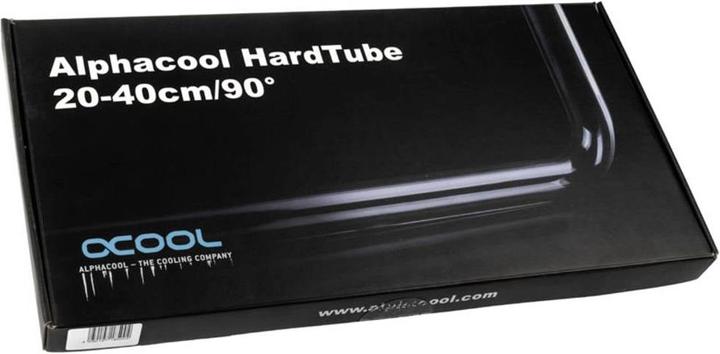 Actual product image Alphacool Borosilicate glass 16/11mm 90° 20/40cm (0.60 m, Glass)