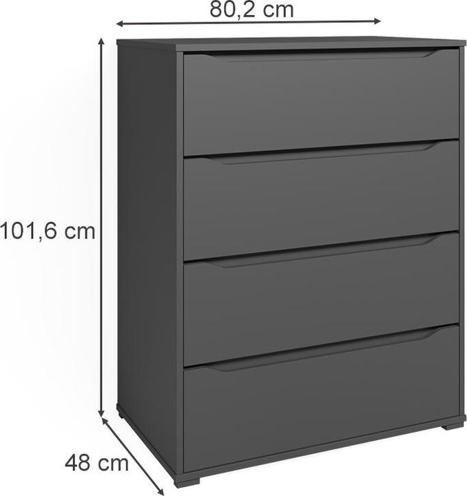 Actual product image Vicco Ruben (80 x 48 x 101.5 cm)