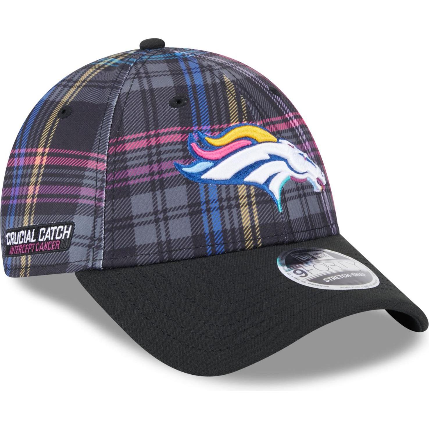 Thumbnail - New Era, Herren, Cap, Denver Broncos Crucial Catch 9Forty Snapback Cap, Mehrfarbig, (One Size)