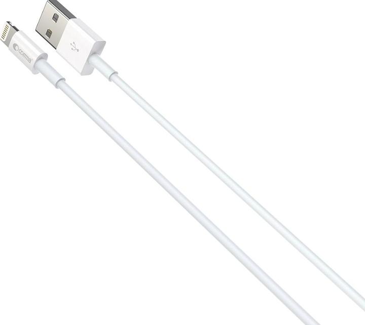 Actual product image Comma cable Jub MFi USB - Lightning 2,4A 1,0m white (1 m, USB 3.2 Gen 1)