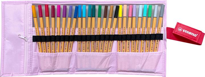 Produktbild STABILO Pen 68 Rollerset Arty (Pastellfarben, 25x)