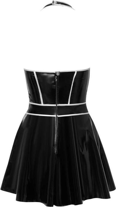 Actual product image Black Level Lacquer dress (XL)