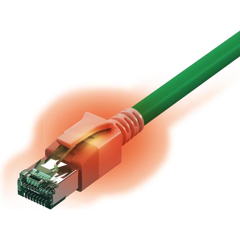 Sacon Patchkabel (PiMF, CAT6a, 1 m), Netzwerkkabel