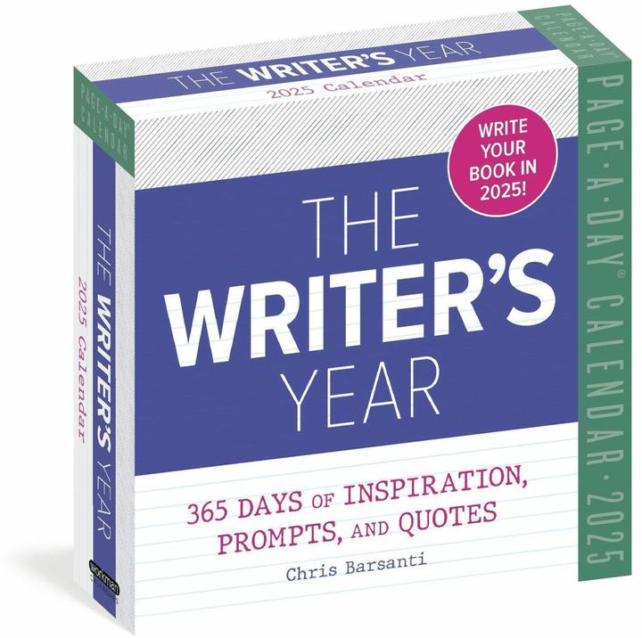 Actual product image Writer's Year Page-A-Day® Calendar 2025