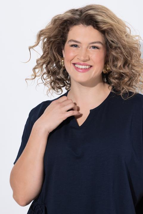 Produktbild Ulla Popken Midikleid, Tunika-Ausschnitt, Halbarm (42, 44)