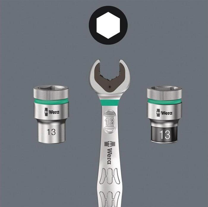 Productafbeelding Wera Zeskant dopsleutel (17 mm)