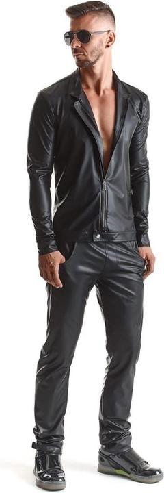 Produktbild Regnes Fetish Planet Herren Wetlook Jacke "RMGiorgio001" (M)