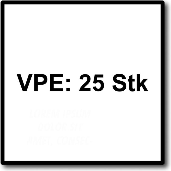 Immagine prodotto Heco MULTI-MONTI-plus SS Vite per calcestruzzo SW 13 da 10 x 80 mm - 25 pz. ( 48403 ) (25 Viti per pezzo)