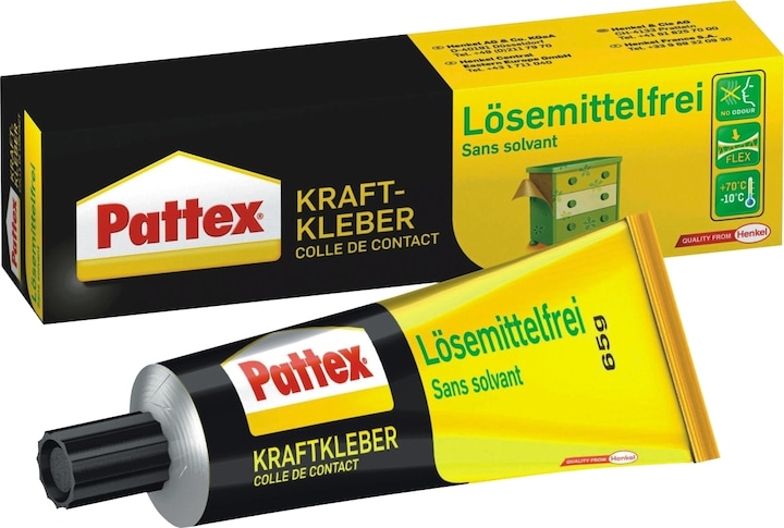 Produktbild Pattex Kraftkleber Lösemittelfrei (65 g, 50 ml)