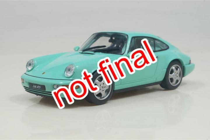 Produktbild Solido 1:43 Porsche 964 RS Clubsport grün