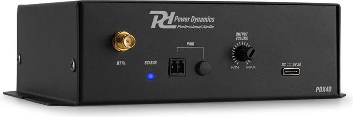 Produktbild Power Dynamics Bluetooth -Empfänger - PDX40 - Bluetooth -Empfänger - drahtloser Bereich - (Empfänger)