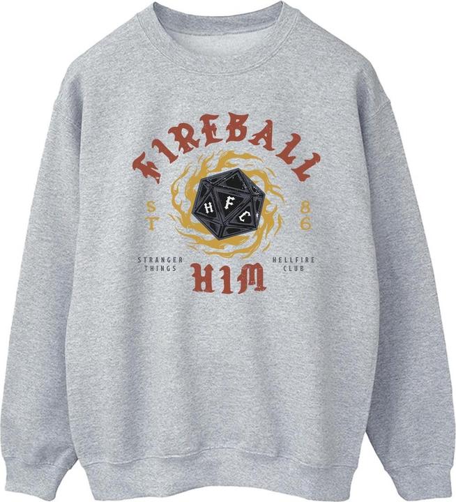 Immagine prodotto Netflix Stranger Things Fireball Dice 86 Felpa Uomo (XXL)
