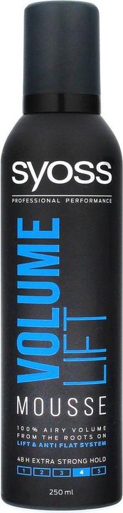 Syoss Volume Lift Mousse Piano Is Hair Extra Strong 250Ml (250 ml, Volumenschaum)