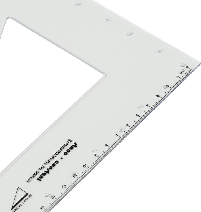 Actual product image Standardgraph Geodreieck Constant 9660/35 35,0 cm (35 cm, Plastic)