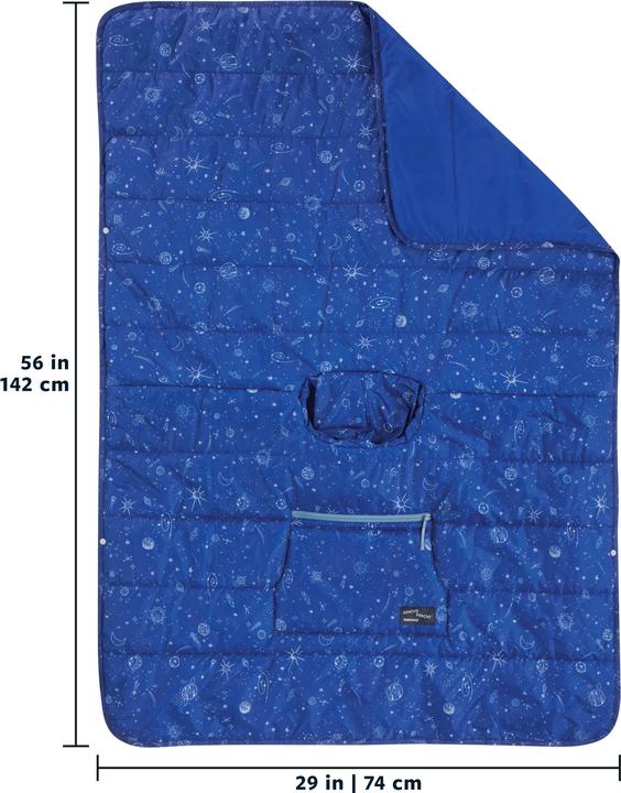 Actual product image Therm-a-Rest Honcho Poncho Kids Space (One size)
