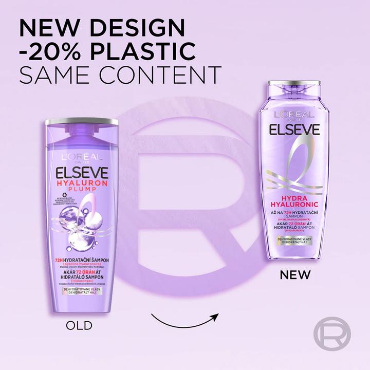 Produktbild L'Oréal Paris Hyaluron Plump (400 ml, Flüssiges Shampoo)