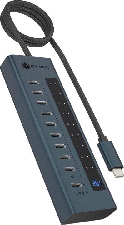 Produktbild Icy Box IB-HUB1450-C31 (USB-C, 9 Ports)