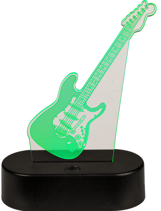 Produktbild TOP 3d Lampe Gitarre